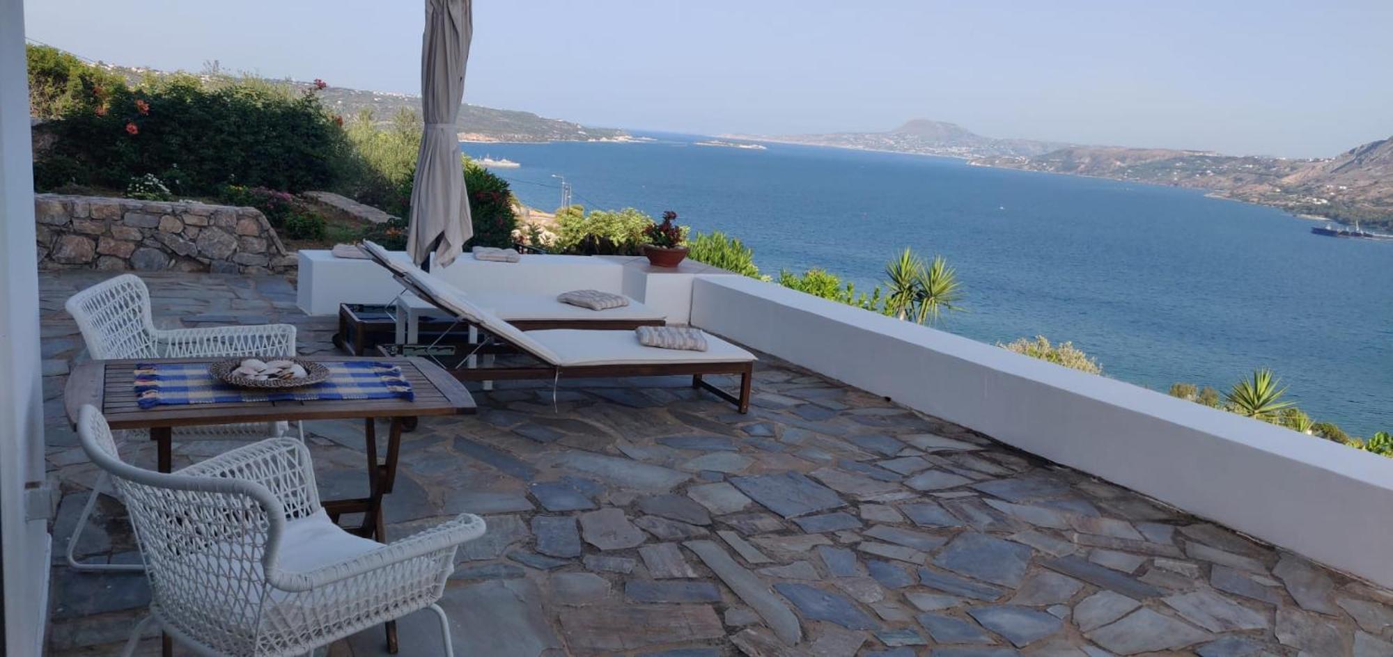 Panoramic Seaview Holiday House 수다 외부 사진