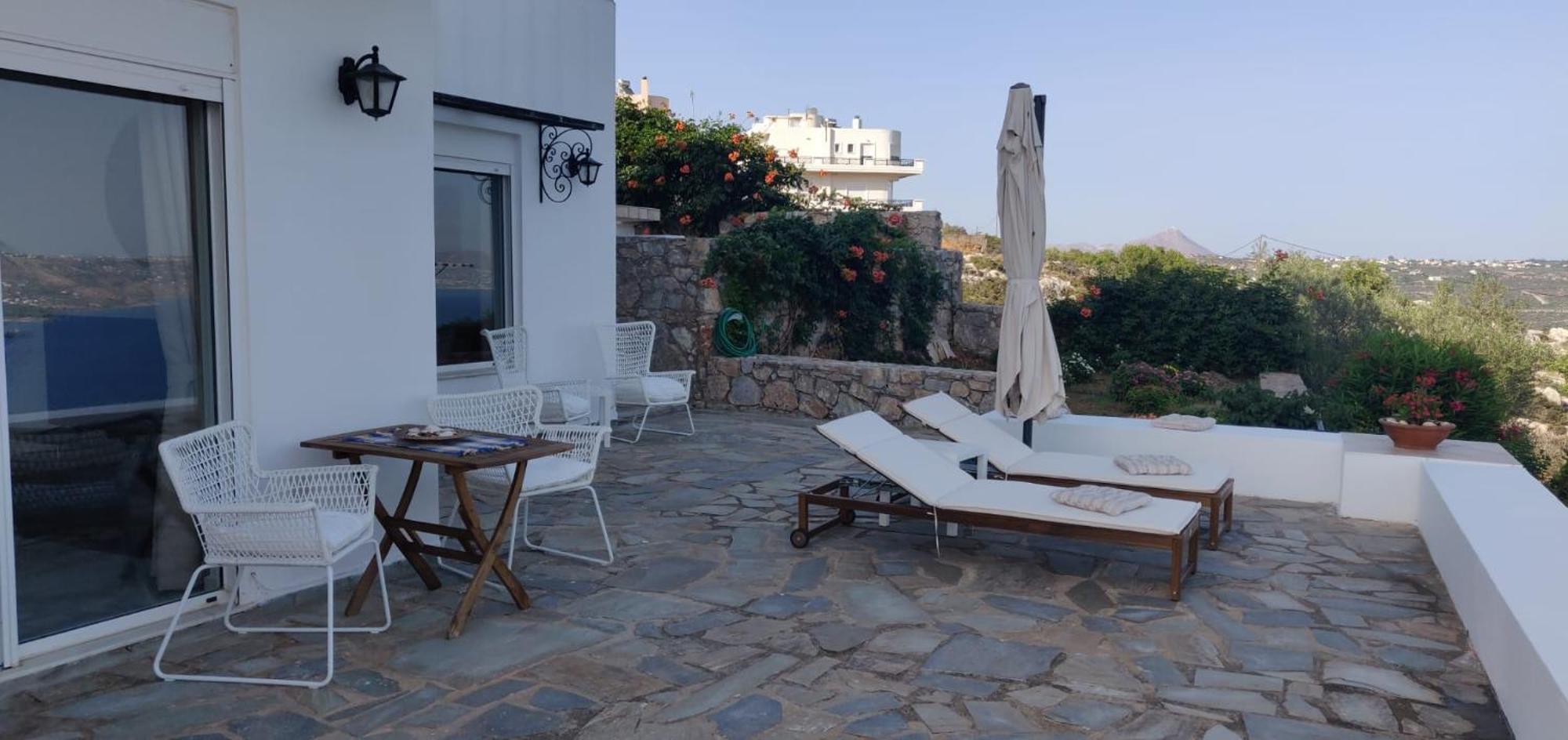 Panoramic Seaview Holiday House 수다 외부 사진