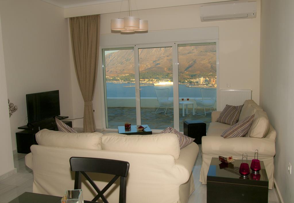 Panoramic Seaview Holiday House 수다 외부 사진