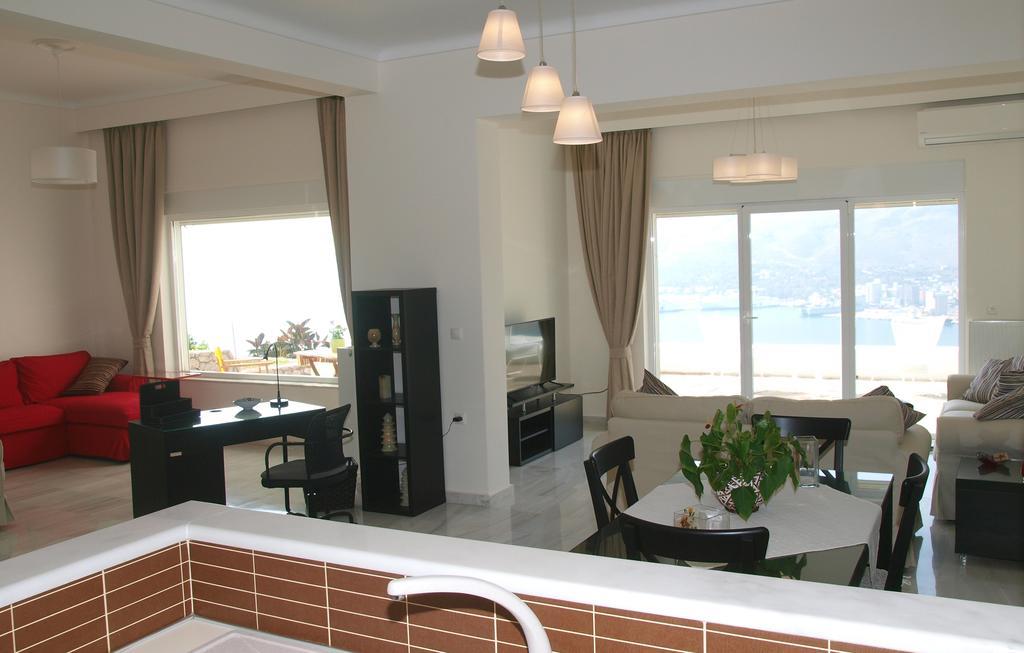 Panoramic Seaview Holiday House 수다 외부 사진